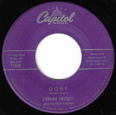 Husky, Ferlin / Gone / Capitol F3628