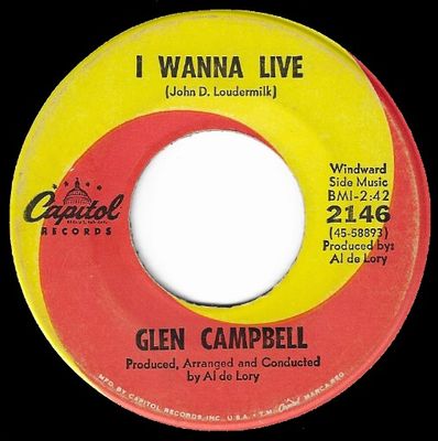 Campbell, Glen / I Wanna Live / Capitol 2146