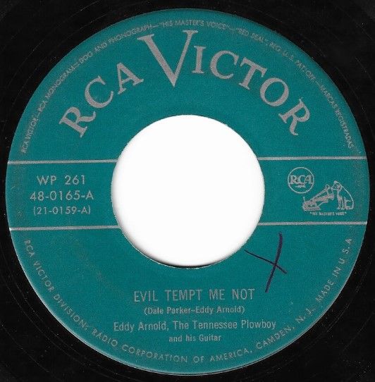 Arnold, Eddy / Evil Tempt Me Not / RCA Victor 48-0165