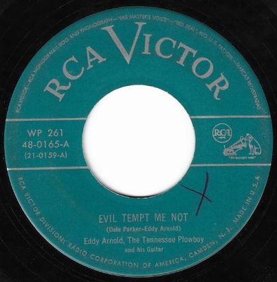Arnold, Eddy / Evil Tempt Me Not / RCA Victor 48-0165