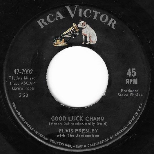 Presley, Elvis / Good Luck Charm / RCA Victor 47-7992