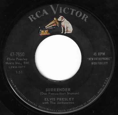 Presley, Elvis / Surrender / RCA Victor 47-7850