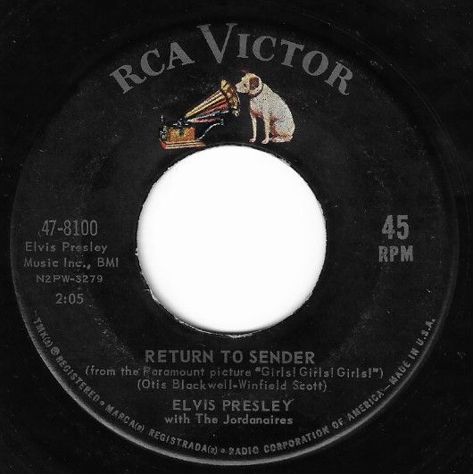 Presley, Elvis / Return to Sender / RCA Victor 47-8100