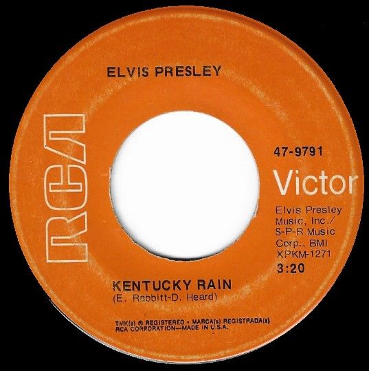 Presley, Elvis / Kentucky Rain / RCA Victor 47-9791