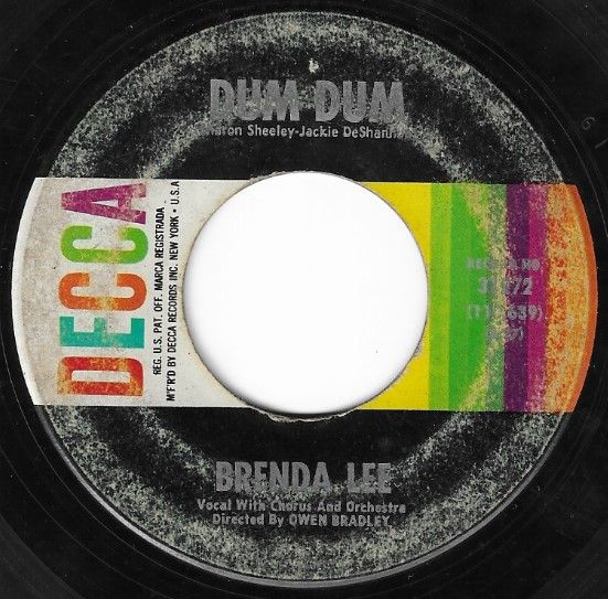 Lee, Brenda / Dum Dum / Decca 31272