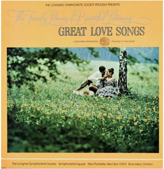 Longines Symphonette / The World&#39;s Great Love Songs / Longines C4-2B / 3 LP Box Set