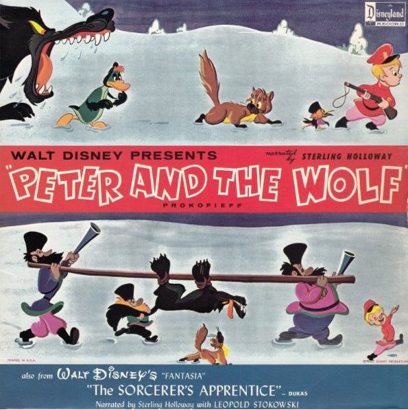 Holloway, Sterling / Peter and the Wolf / Disneyland DQ-1242
