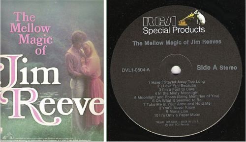 Reeves, Jim / The Mellow Magic of Jim Reeves (1981) / RCA Special Products DVL1-0504