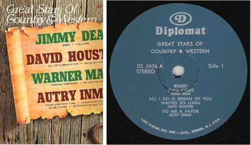 Various Artists / Great Stars of Country + Western (1968) / Diplomat DS-2436