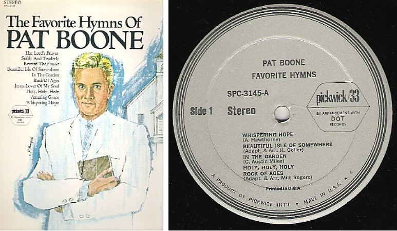 Boone, Pat / Favorite Hymns (1969) / Pickwick SPC-3145 (Album, 12" Vinyl)