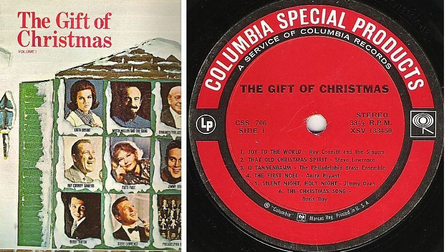 Various Artists / The Gift of Christmas, Vol. 1 (1972) / Columbia Special Products CSS-706