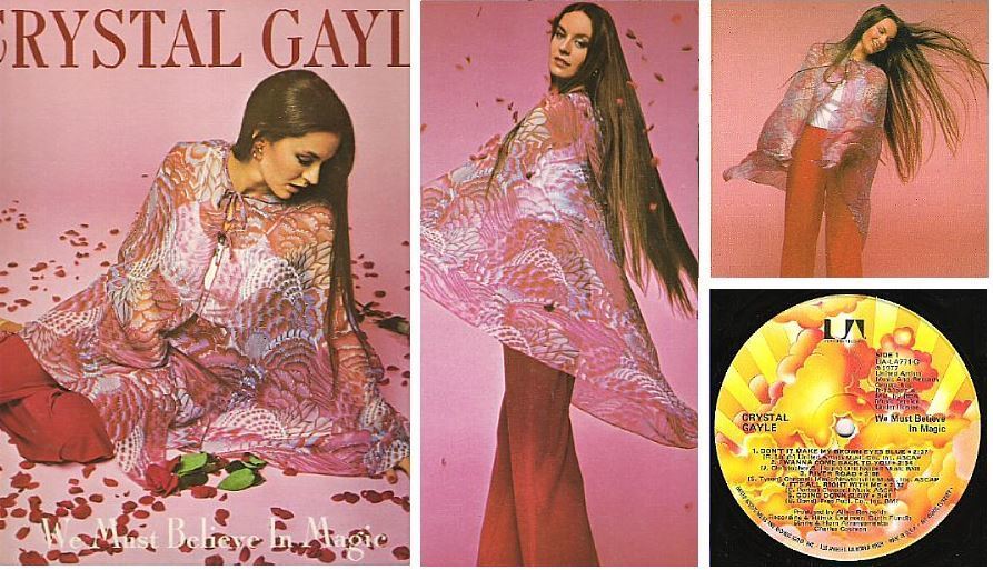 Gayle, Crystal / We Must Believe In Magic (1977) / United Artists UA-LA771-G (Album, 12" Vinyl)