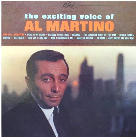 Martino, Al / The Exciting Voice of Al Martino / Capitol T-1774