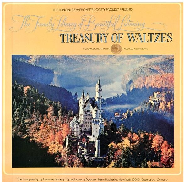 Longines Symphonette / Treasury of Waltzes / Longines C4-1A / 3 LP Box Set