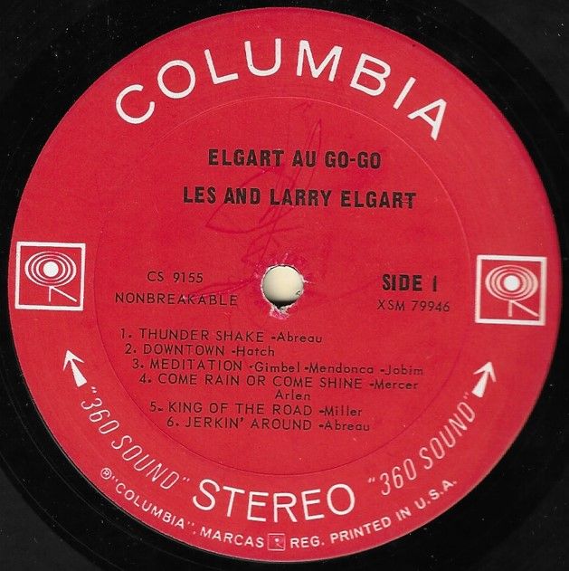 Elgart, Les and Larry / Elgart Au Go-Go / Columbia CS-9155