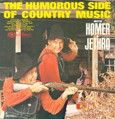 Homer + Jethro / The Humorous Side of Country Music / RCA Camden CAL-768