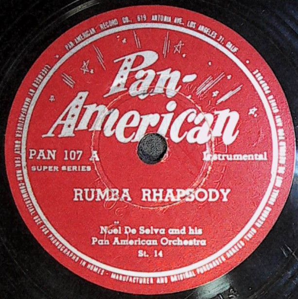 De Selva, Noel / Rumba Rhapsody / Pan American PAN-107