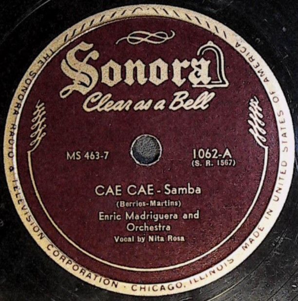 Madriguera, Enric / Cae Cae / Sonora 1062