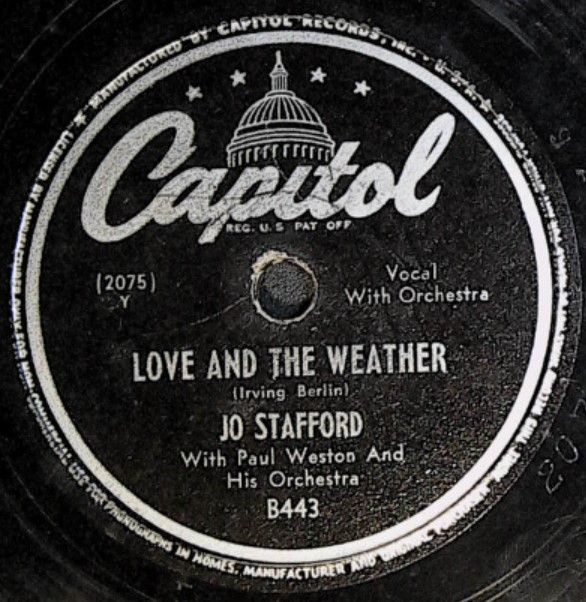 Stafford, Jo / Love and the Weather / Capitol B443