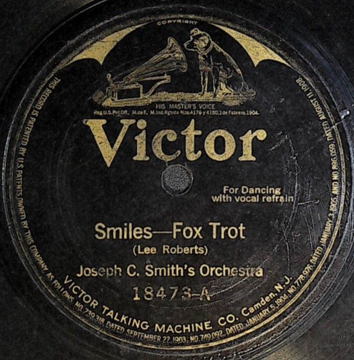 Smith, Joseph C. / Smiles / Victor 18473