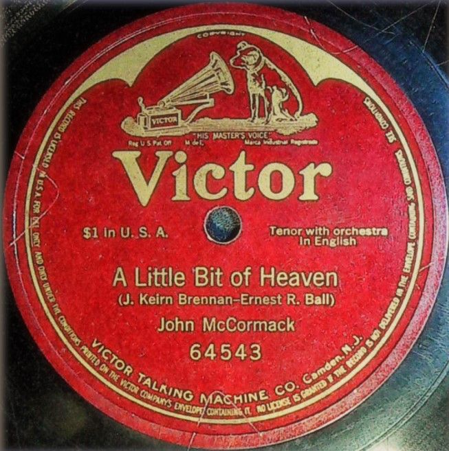 McCormack, John / A Little Bit of Heaven / Victor 64543