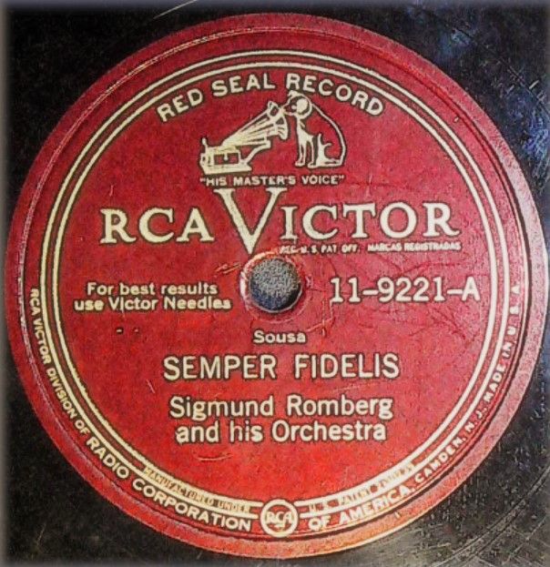 Romberg, Sigmund / Semper Fidelis / RCA Victor Red Seal 11-9221