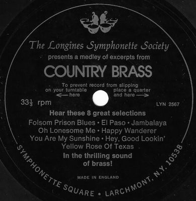 Longines Symphonette / Country Brass / Longines LYN-2567