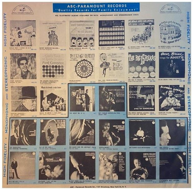 ABC-Paramount / Quality Records for Family Enjoyment (1963)