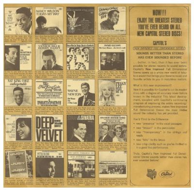 Capitol / Now!!! Enjoy the Greatest Stereo (1965)
