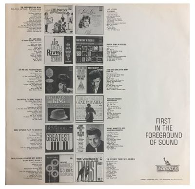 Liberty / First in the Foreground of Sound (1962)