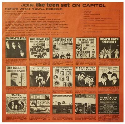 Capitol / Join the Teen Set On Capital (1964)