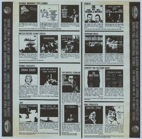 Capitol / Enjoy These Best-Selling Albums (1962)