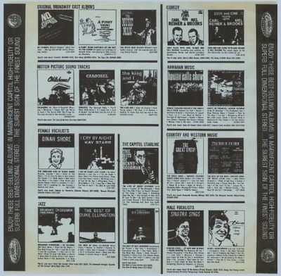 Capitol / Enjoy These Best-Selling Albums (1962)