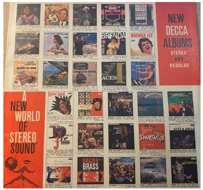 Decca / New Decca Albums - Stereo and Regular