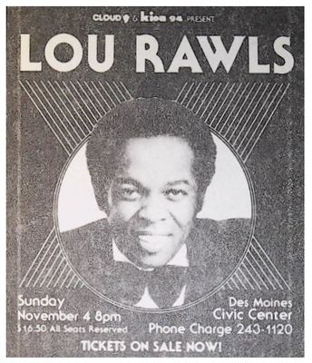 Rawls, Lou / Des Moines, IA - Civic Center (1984)