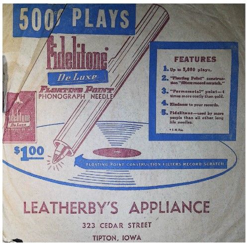 Fidelitone / 5,000 Plays Phonograph Needle