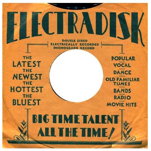 Electradisk / Big Time Talent All the Time! (1932)