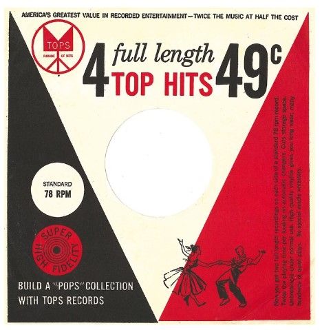 Tops / 4 Full Length Top Hits (1954)