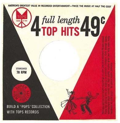 Tops / 4 Full Length Top Hits (1954)
