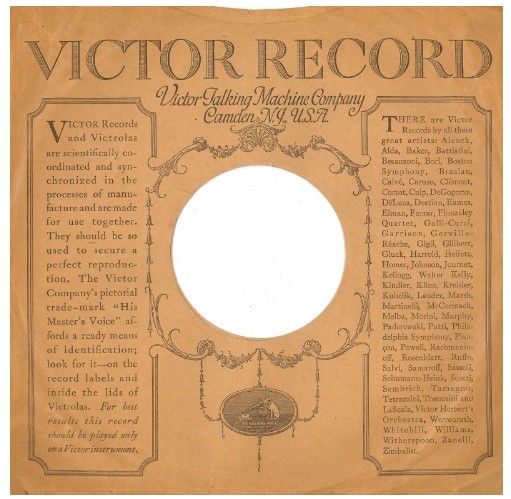 Victor / Famous Selections (Jascha Heifetz) (1919)