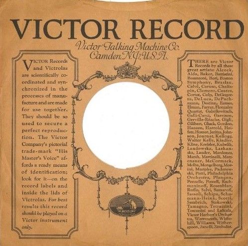 Victor / A List of Victor Records... (Feodor Chaliapin) (1921)