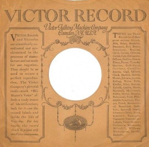 Victor / Famous Selections... (Luisa Tetrazzini) (1919)