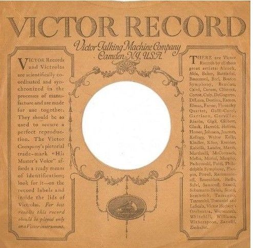Victor / Famous Selections... (Antonio Scotti) (1919)