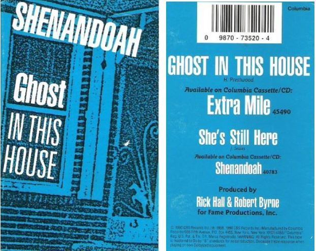 Shenandoah / Ghost In This House (1990) / Columbia 38T-73520