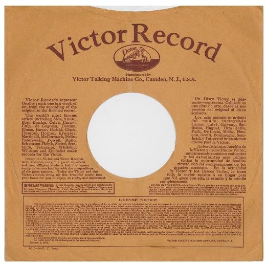Victor / New Victor Record Albums (1918)