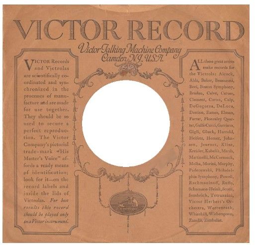 Victor / Famous Selections... (Louise Homer) (1921)