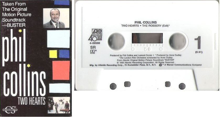 Collins, Phil / Two Hearts (1988) / Atlantic 4-88980