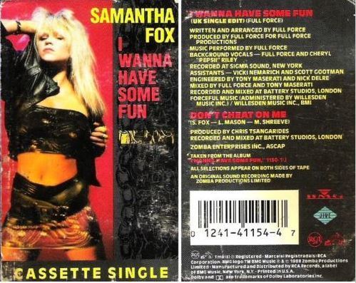 Fox, Samantha / I Wanna Have Some Fun (1988) / Jive 1154-4-JS