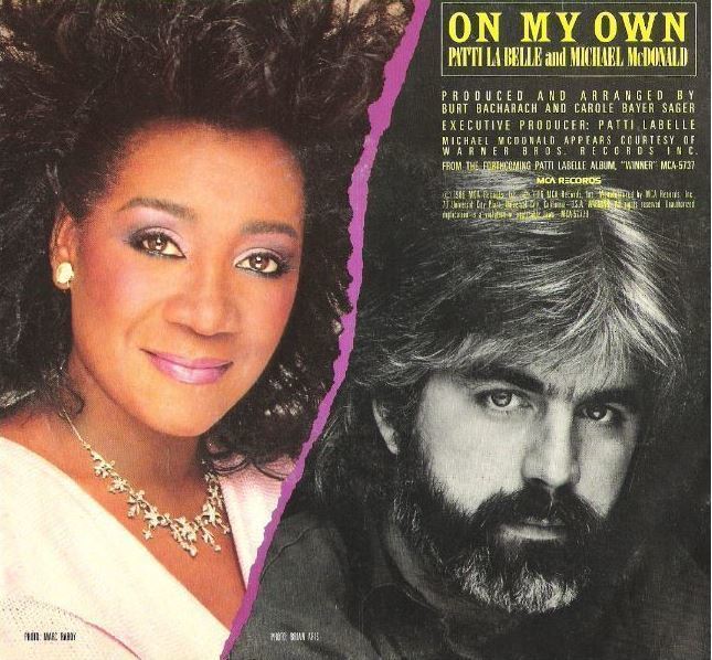 LaBelle, Patti (+ Michael McDonald) / On My Own (1986) / MCA 52770 (Picture Sleeve)