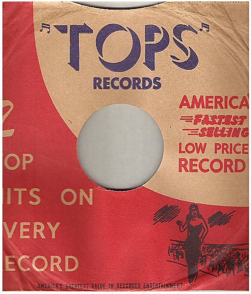 Tops / Tan-Red-Dark Blue / 2 Top Hits On Every Record (Record Company Sleeve, 10")